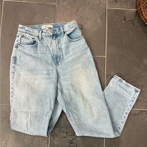 Abercrombie & Fitch The 90s straight ultra high rise curve love